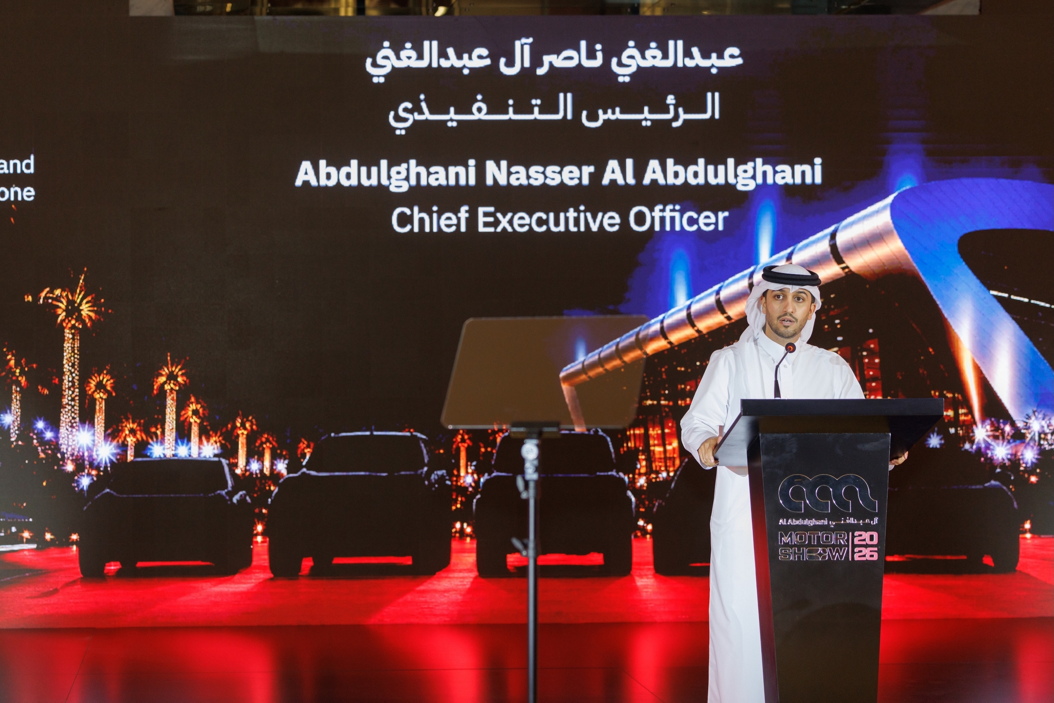 Mr. Abdulghani Nasser Al Abdulghani, CEO of Al Abdulghani Motors